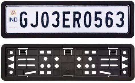 SRA Graphics Car Number Plate Frame Car Number Plate Price in India ...
