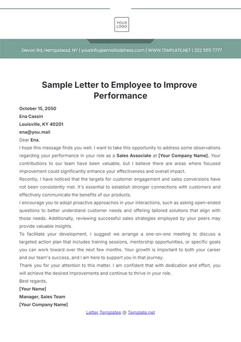 Free Employee Testimonial Letter Template to Edit Online