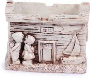 Urban villagers White, Beige Polyresin Ashtray Price in India - Buy ...
