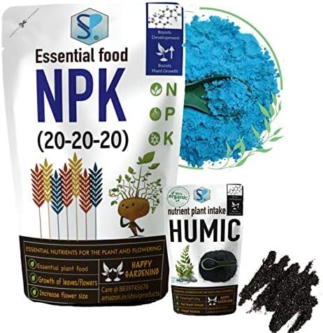 Indian Gardens - NPK 20:20:20 Fertilizer for all Garden Plants | Water ...