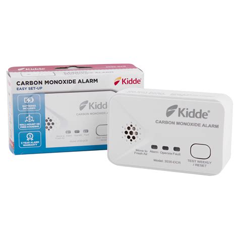 Battery Powered Carbon Monoxide Alarm - Kidde 2030-DCR - From £11.22 ...