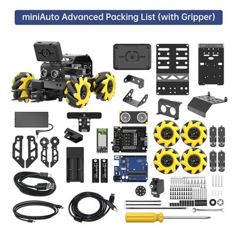 Hiwonder miniAuto AI Vision Robot Base on Arduino UNO R3 Controller wi ...