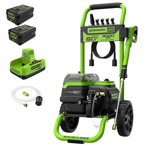 3000 PSI Electric Pressure Washers | Greenworks Tools