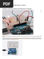 Image result for Light Sensor Arduino Tinkercad