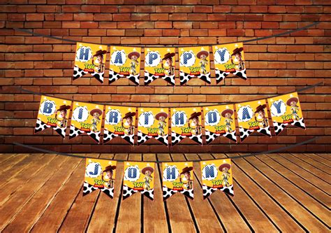 Toy Story Theme Name Hanging | Kids birthday party – Party Supplies India