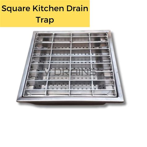 Commercial Kitchen Drain – V DRAINS