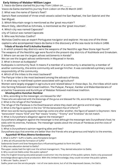 Reading on Kerala all cha - Foodtechnology - Studocu