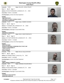 Current Jail Roster - Steele County Minnesota