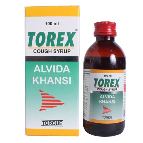 Torex Cough Syrup 100 ml Price, Uses, Side Effects, Composition ...