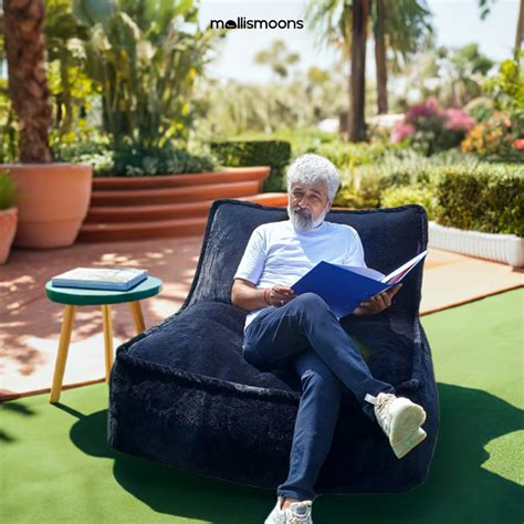 "Experience Ultimate Comfort with Mollismoons Luxury Jumbo Bean Bag ...