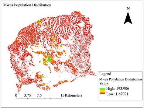 Distribution Map 的图像结果