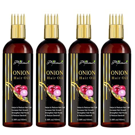 Buy Phillauri Onion Hair Growth and Anti Hair Fall sulphate Free Hair ...