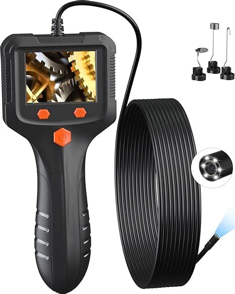 Daxiongmao Borescope, Endoscope Camera with Light, IP67 Waterproof End ...