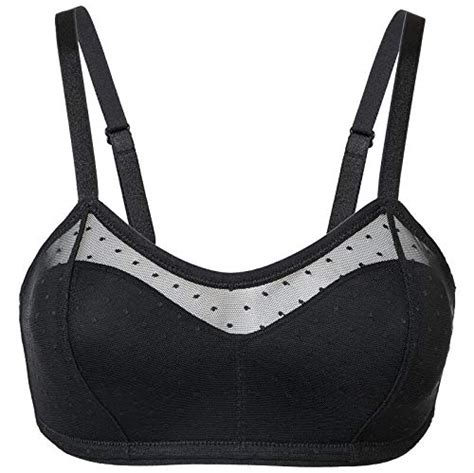 Buy DOBREVA Women's Wire Free Lace Daily Bra Comfortable Full Cup ...