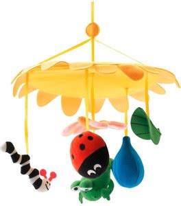 IKEA Rotating Hanging Rattle Cradle and Bed Jhoomer for Babies Rattle ...