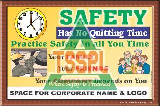 Motivational Posters, Safety Guidelines, Accident Prevention Tips