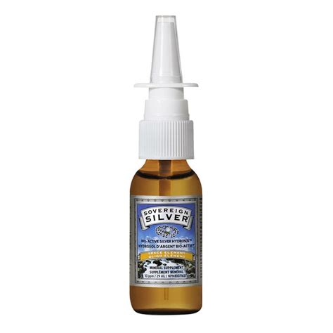 Sovereign Silver Colloidal Silver Nasal Spray (29 ml) Delivery or Pickup Near Me - Instacart