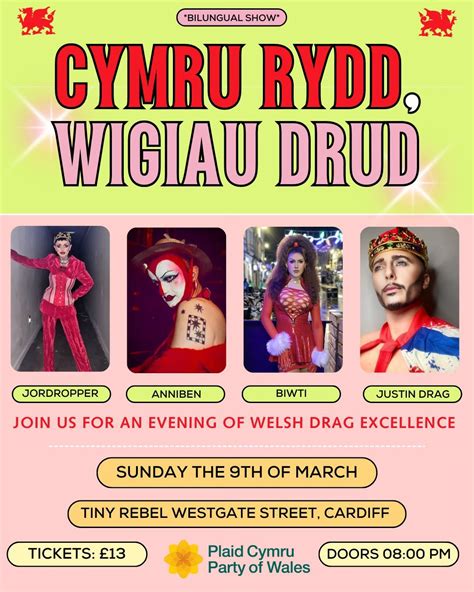 Cymru Rydd, Wigiau Drud, Tiny Rebel Cardiff, 9 March 2025 | AllEvents
