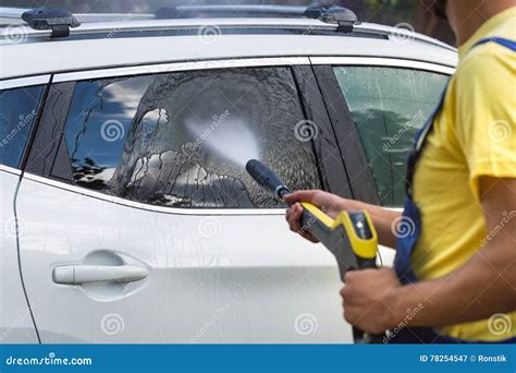 Carwash stock image. Image of hose, clean, washer, service - 78254547
