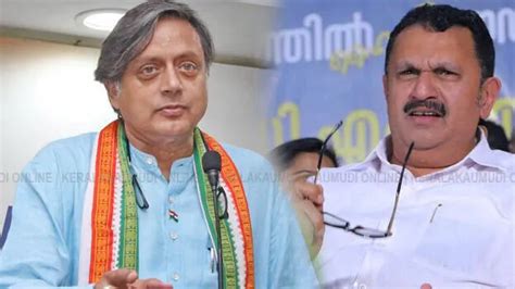 Shashi Tharoor is fit to be CM, says Muraleedharan; Hibi Eden says ...