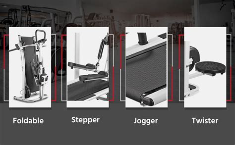 Buy Lifelong LLTM144 Manual Multifunction 4 in 1 Treadmill (Jogger ...