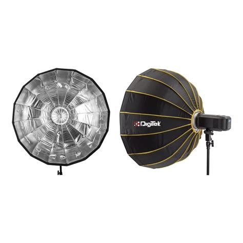 DIGITEK® (DBDS-105S) Parabolic Hexadecagon 105cm Beauty Dish Softbox ...