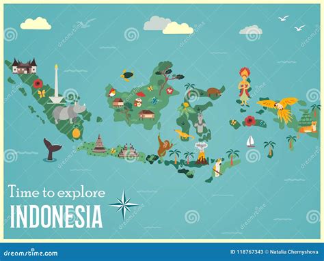 Map Of Indonesia For Kids