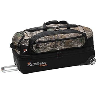 Pathfinder Gear Relatree 36 inch Rolling Drop Bottom Duffel, Camo, One ...