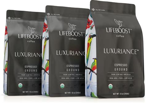 Amazon.com : Lifeboost Coffee Espresso Ground Coffee - Low Acid Single ...