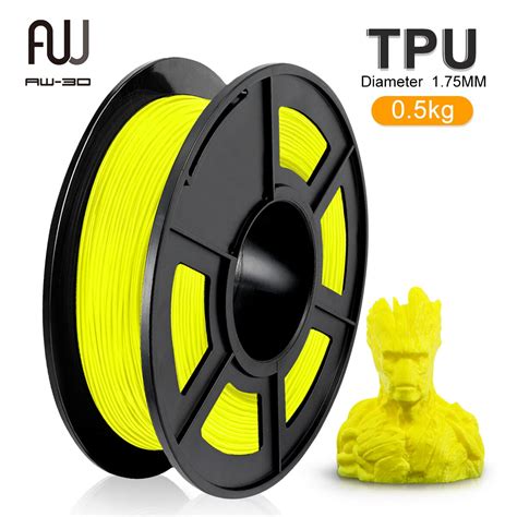 Tpu 3D Filament Flexibele Gele Kleur Filamenten 0.... – Grandado