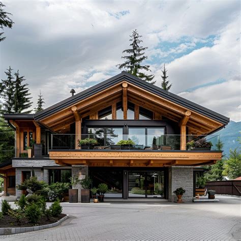 Modern Chalet Retreat: Luxury Mountain Escape with Stunning Views ...