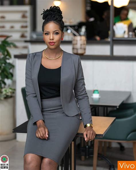 Black Business Woman Suit
