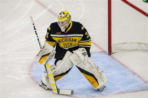 Blake Pietila - 2023-24 Michigan Tech Huskies Men's Ice Hockey - CCHA