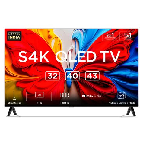 Buy TCL 81.28 cm (32 inch) Full HD QLED Google TV, 32S5K at Reliance ...