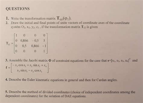Rezultat imagine pentru Jacobi Matrix Explained