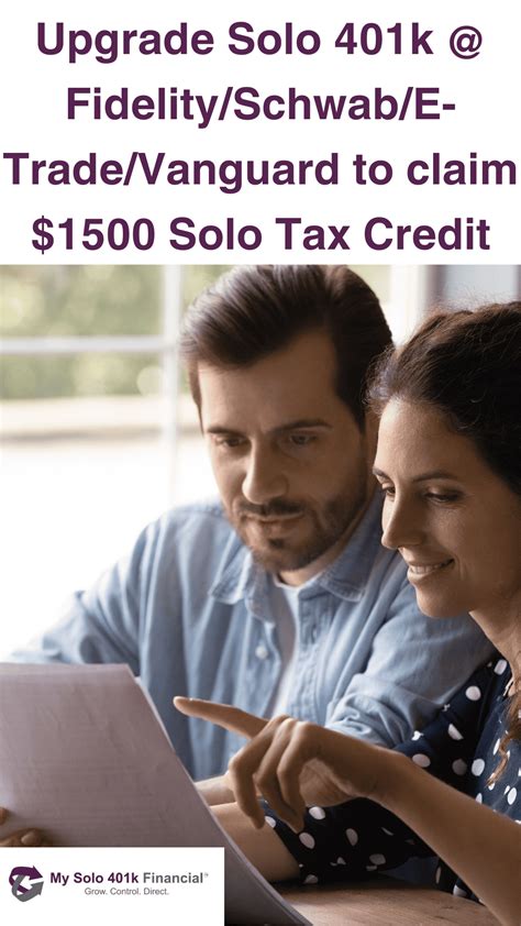 How to Claim $1500 for your Solo 401k @ Fidelity/Schwab/E-Trade ...