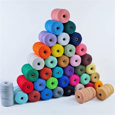 Uiopa Macrame Cord 3mm x 200m, Thick Macrame Rope | Ubuy India