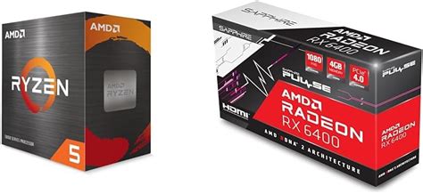 Amazon.in: Buy AMD 5000 Series Ryzen 5 5500 AM4 Desktop Processor 6 ...