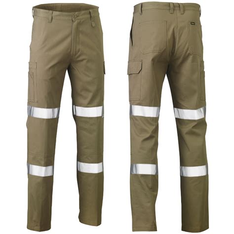 Bisley BP6999T Taped Biomotion Lightweight Utility Pants Khaki - Days ...