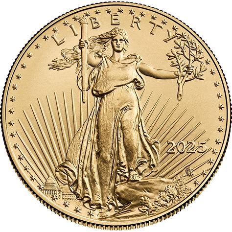 2025 American Gold Eagle 1/2 oz $25 - BU [25-AGE-25-BU] - Liberty Coin