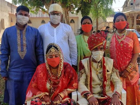 The newlyweds got married in the presence of 20 guests as per ...