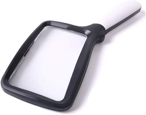 Beileshi Table Magnifier 12X3.5X Magnifying Glass with LED Lamp Loupe ...