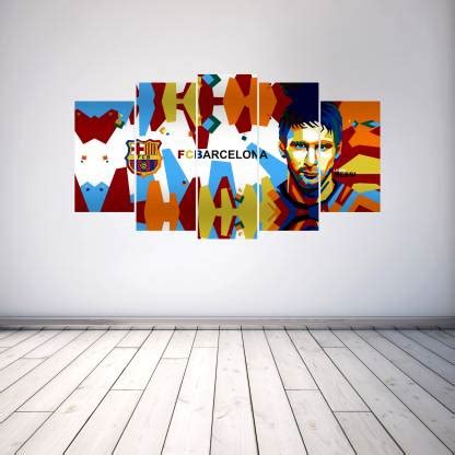 Impression Wall 53 cm Lionel Messi Self Adhesive Sticker Price in India ...