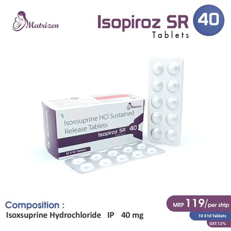 Isopiroz 40 Tablet (Isoxsuprine 40mg)