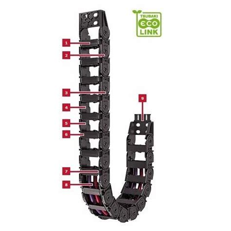 Nylo Track Cable Drag Chains - K Series Cable Carriers Manufacturer ...