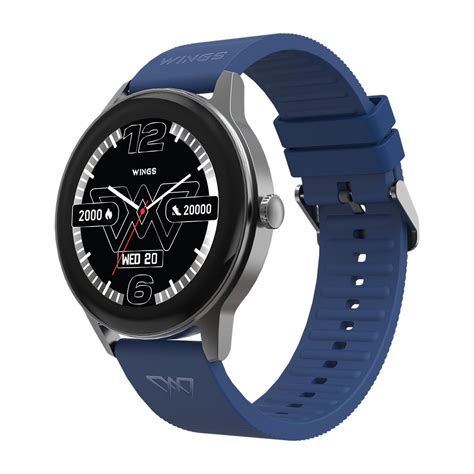Wings Platinum Smartwatch with 1.39” HD IPS Display 110+ Workout Modes ...