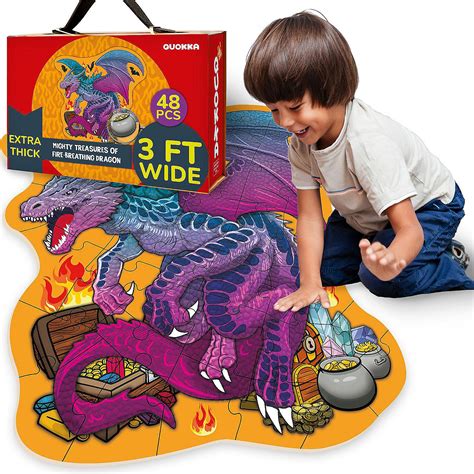 Floor Puzzles For Toddlers 2-4 Quokka 2x3 Ft Giant Floor Puzzles For ...