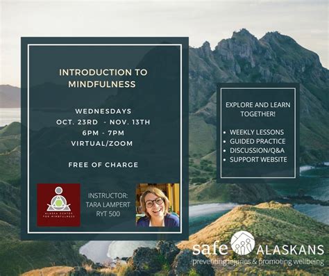Introduction to Mindfulness, Online event, Anchorage, Alaska, 24 ...