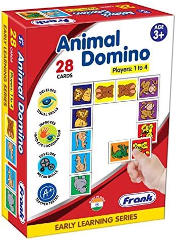 Buy Frank Early Leaner Pack - Animal Domino - 28 Cards Online at Low ...