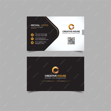 Creative Business Card Template 的图像结果